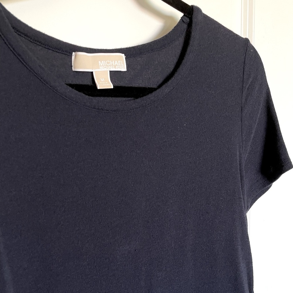 Michael Kors Navy Crewneck T-Shirt (Size M)